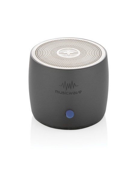 Speaker bass Swiss Peak da 3W in alluminio riciclato RCS Speaker bass Swiss Peak da 3W in alluminio riciclato RCS